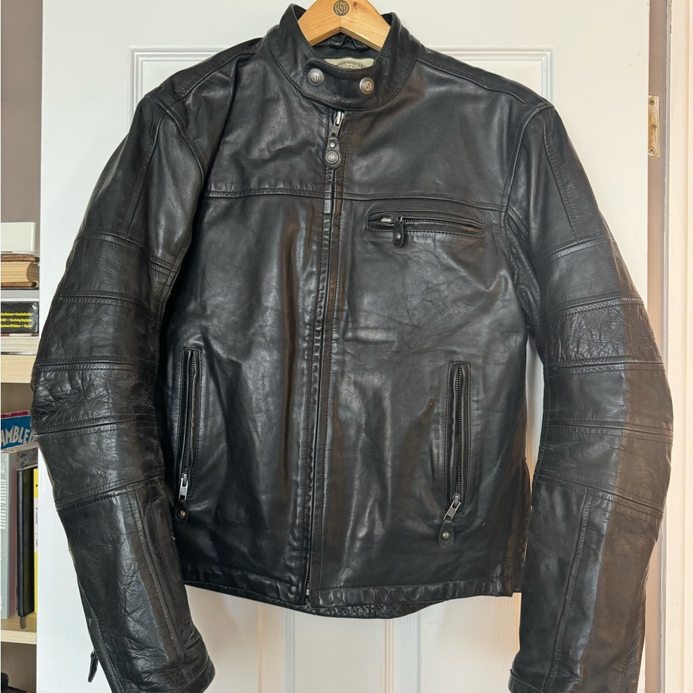 Roland Sands Ronin Leather Motorcycle Jacket (armor not included)